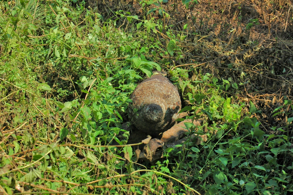 cannone of the Dutch, gun,Dutch Fort Batenstein at Butre, Western region, Ghana